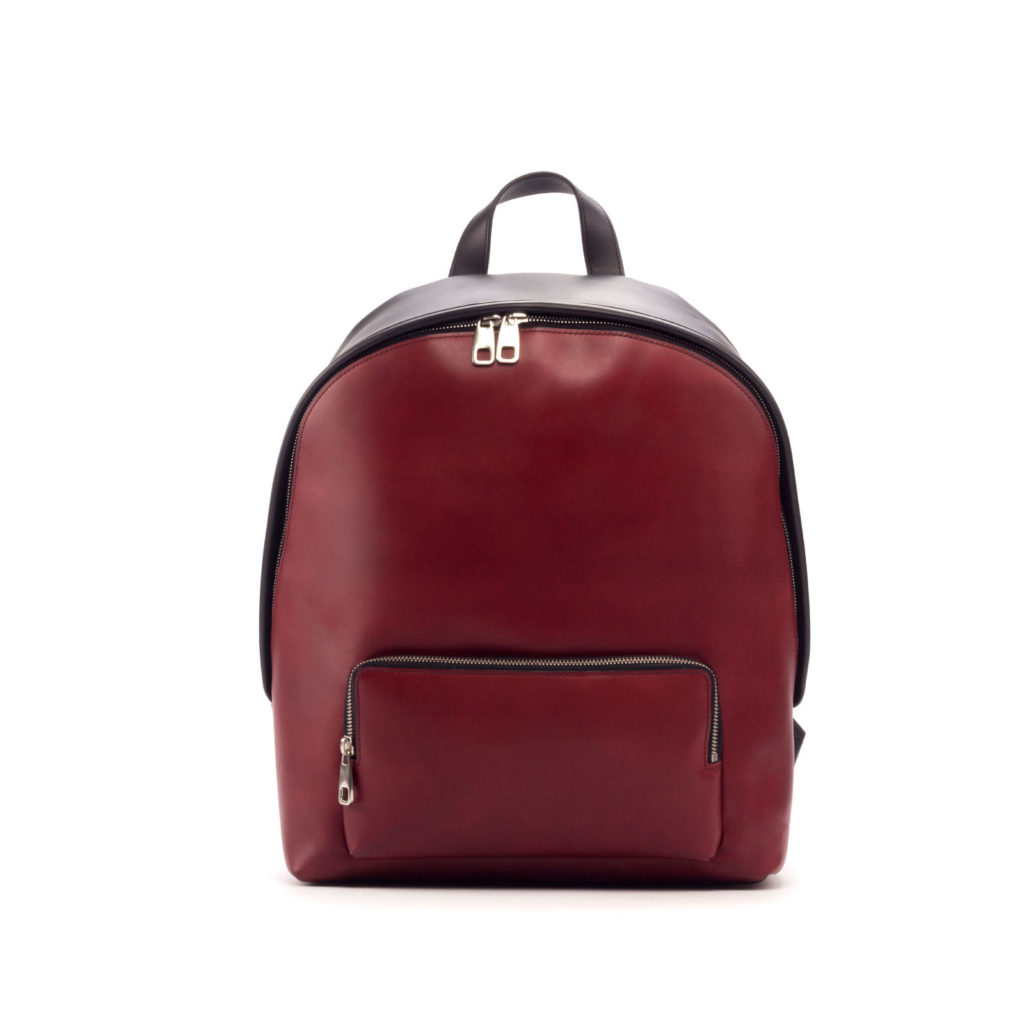 burgundy leather Backpack Product Image
