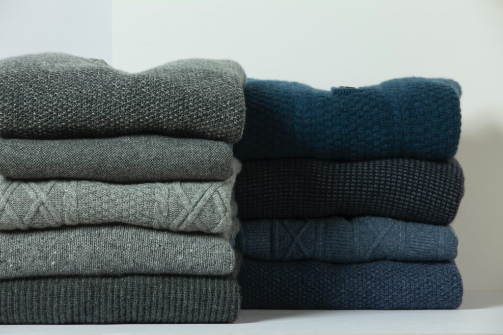Woven Cashmere fabrics. Though not ideal for suits, cashmere works well in a blend. By Johnstons of Elgin Unsplash.